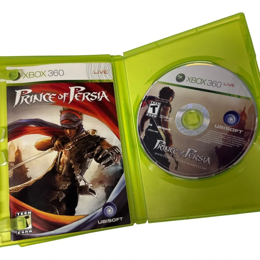 Xbox 360 Game Bundle Lot of 3 Assassins‎ Creed Prince of Persia Batman Arkham